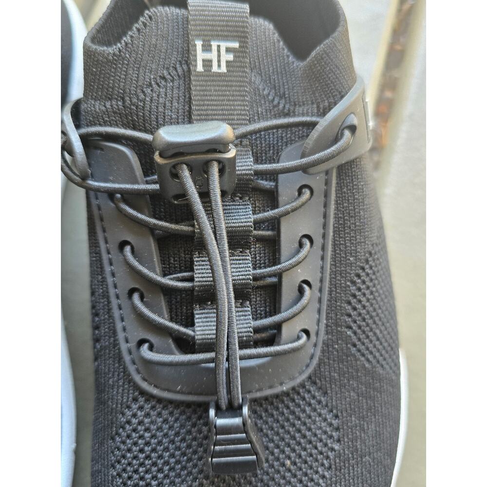 Hike Footwear HF  Black Low Top Breathable Sneakers Athletic size 5M - Picture 3 of 7